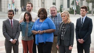 The cast of Parks and Recreation