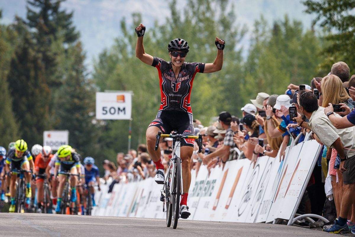 Rebecca Wiasak (Fearless Femme) wins in Vail