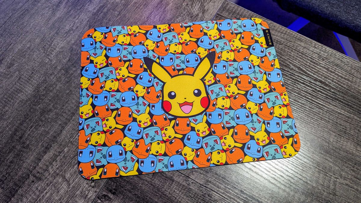 Image of the Razer x Pok&eacute;mon Collection of PC gaming accessories.