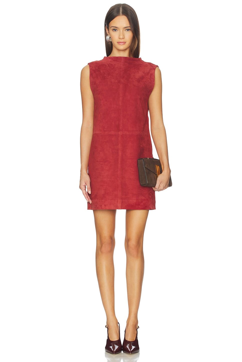 Mona Suede Dress