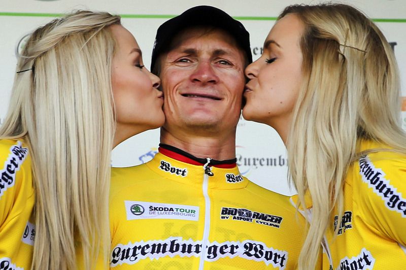 Andr&eacute; Greipel (Lotto Soudal) is the new race leader