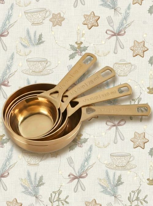 Gold Measuring Cups