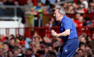 Neil Warnock ended his Premier League tenure with a win at Old Trafford