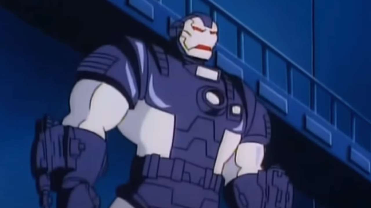 War Machine, voiced by James Avery, in Iron Man