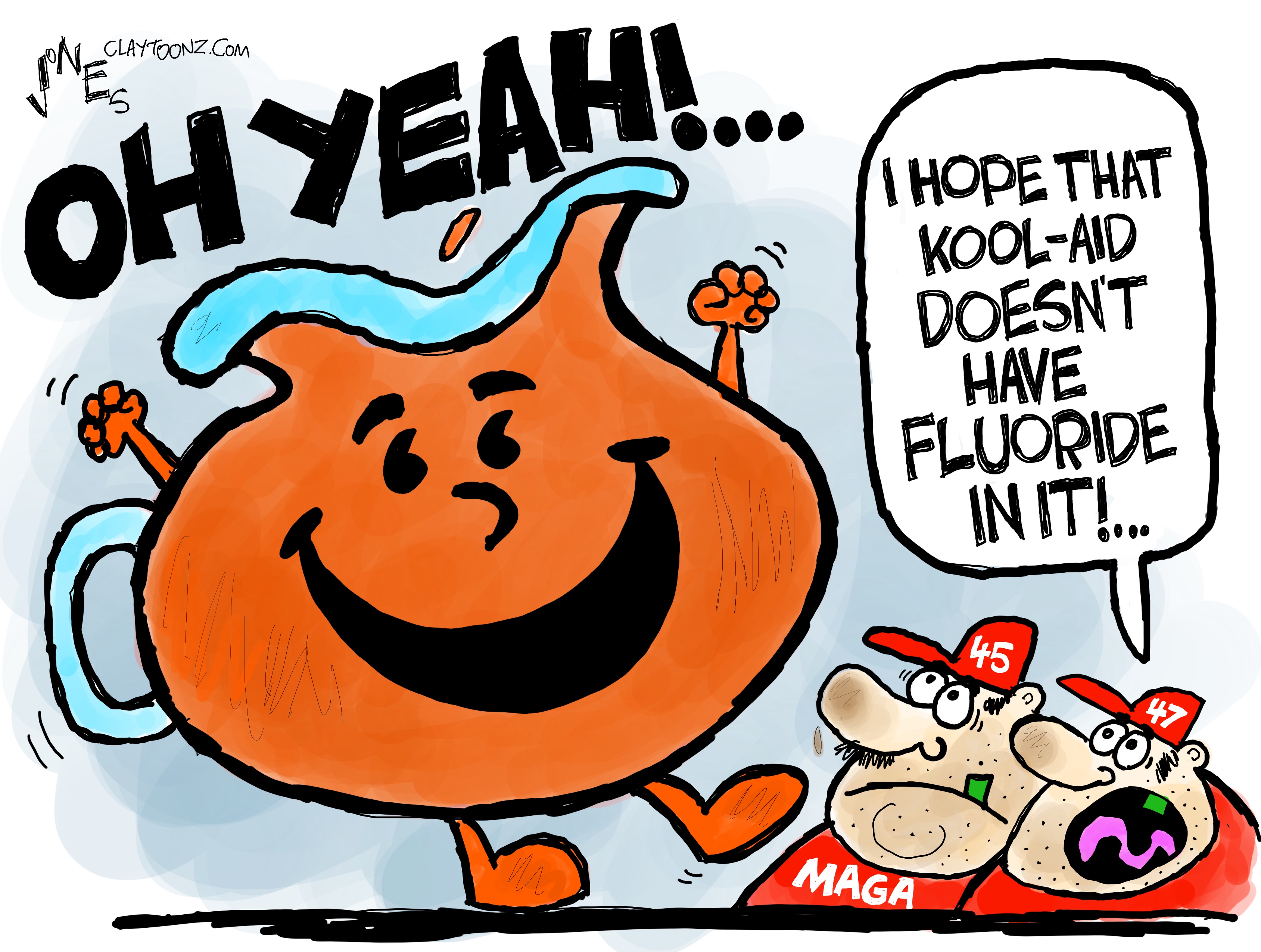 Political cartoon