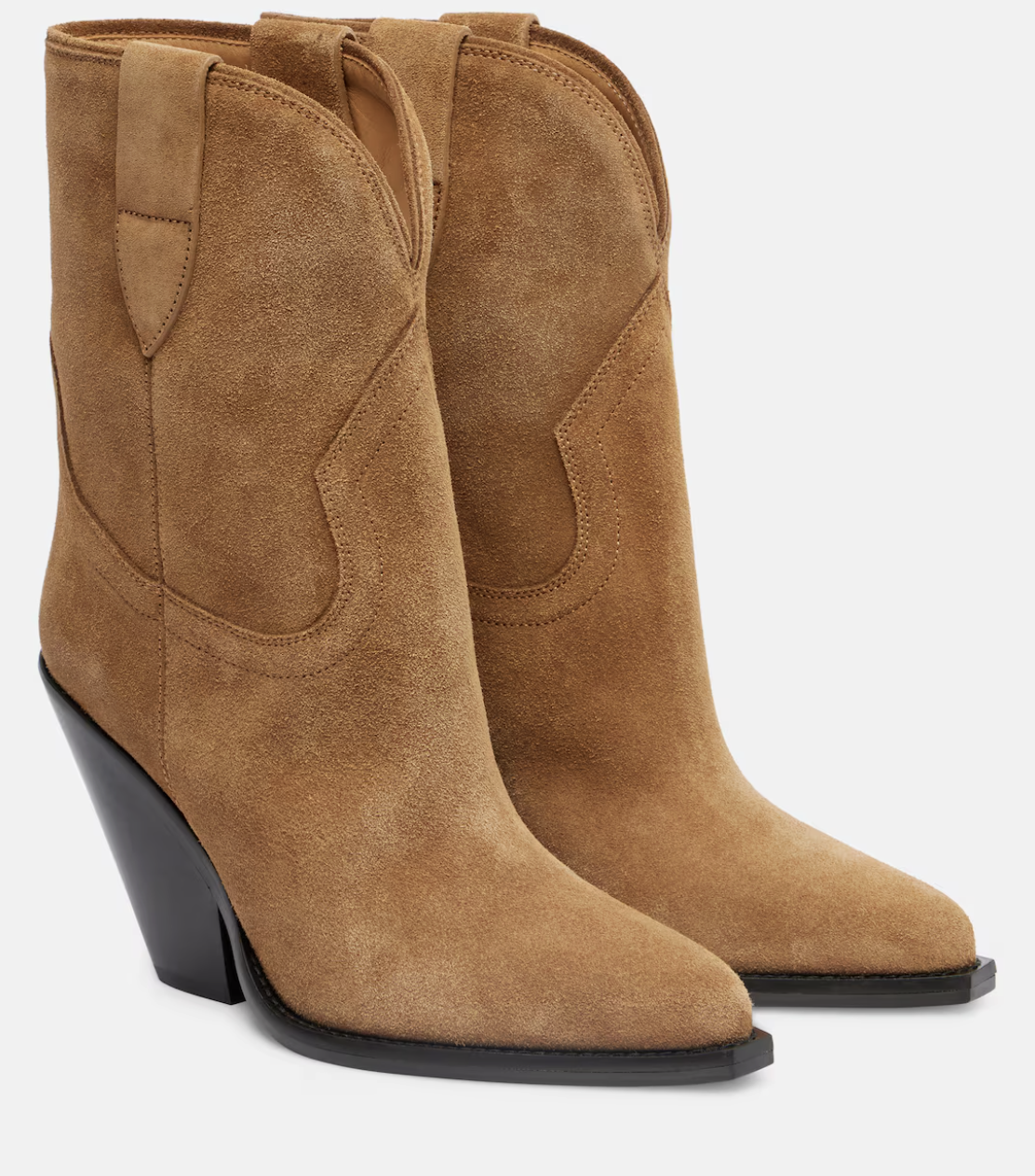 Isabel Marant, Leyane Suede Cowboy Boots