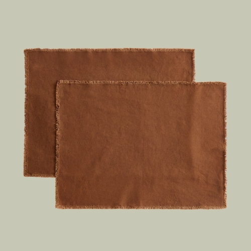 H&amp;amp;M, 2-Pack Linen-Blend Place Mats