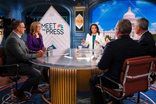 A ‘Meet the Press’ panel in NBC’s Washington studio.