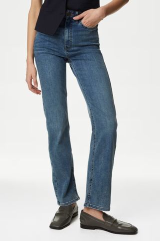 M&S Lyocell™ Blend Straight Leg Jeans