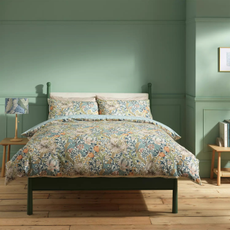 Habitat x Morris & Co. Golden Lily Blue Bedding Set