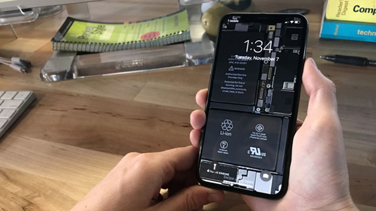 How To Make An Iphone X Appear See-through 