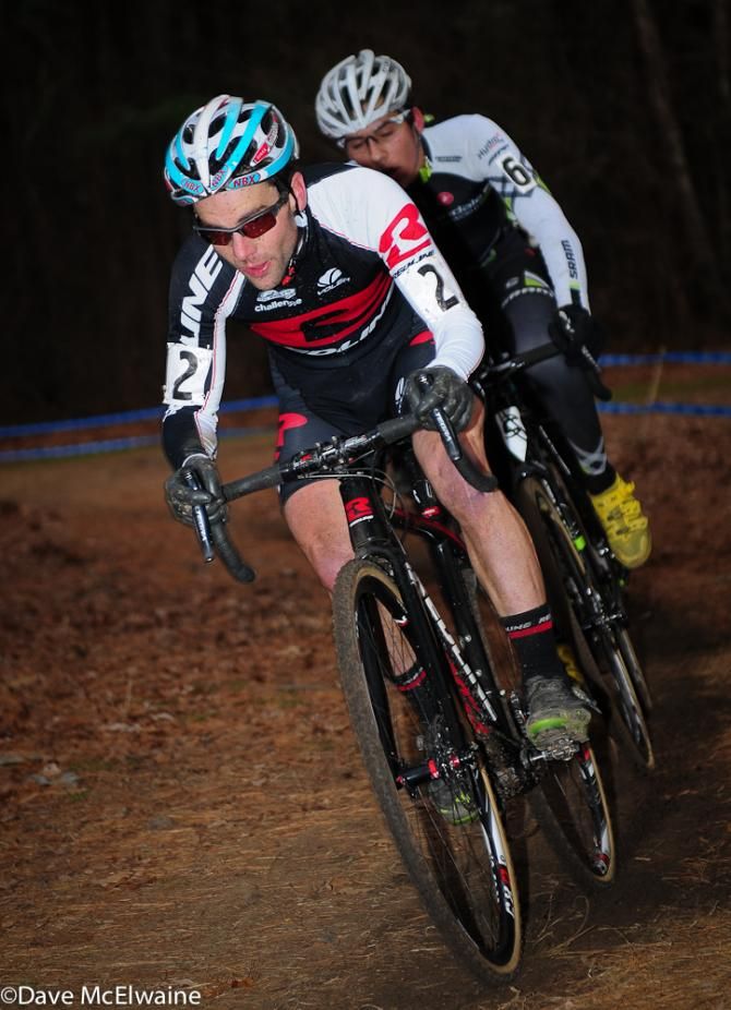 Justine Lindine (Redline) and Curtis White found themselves off the podium today