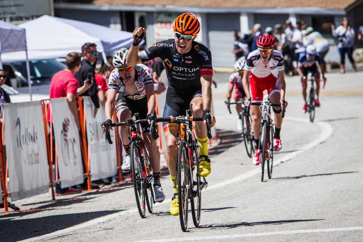 Michael Woods (Optum) held on for second place today