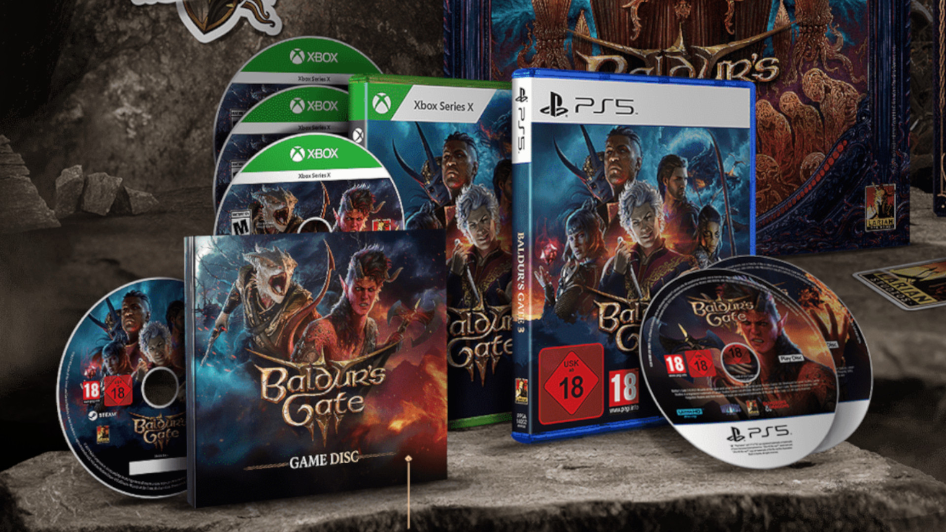 Baldur's Gate 3 gets physical deluxe edition with three discs on Xbox  Series X, shipping sometime in early 2024