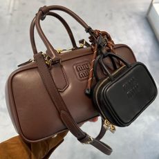 @slipintostyle shows a Miu Miu Arcadie bag