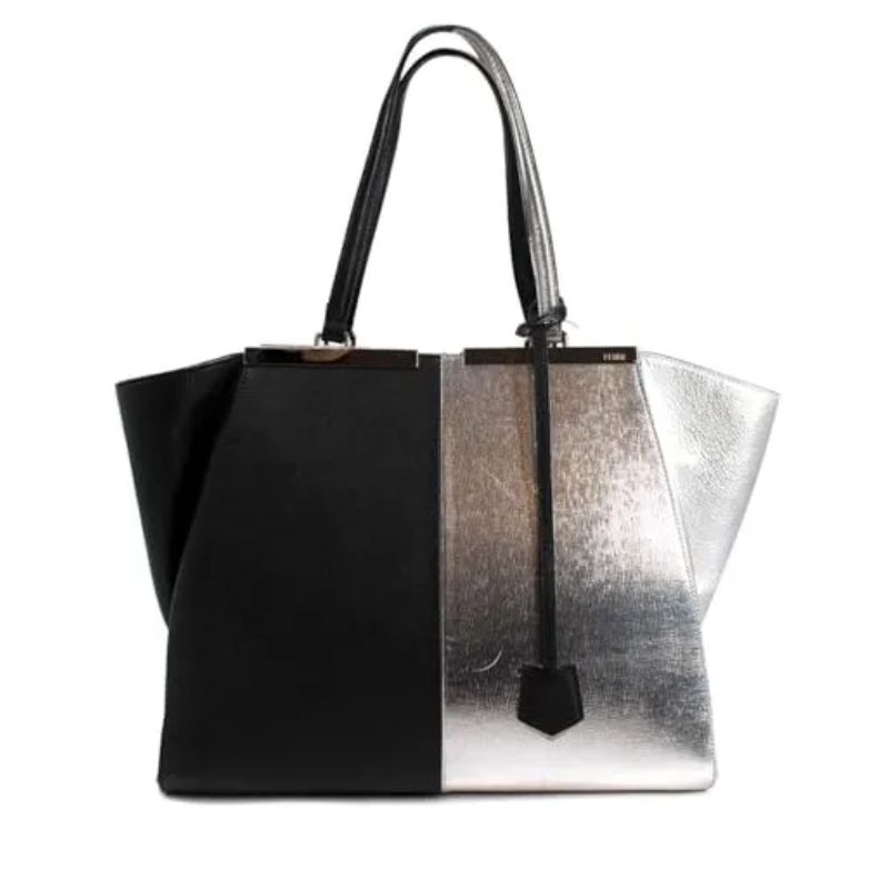 FENDI Pre-loved Silver Tote bag