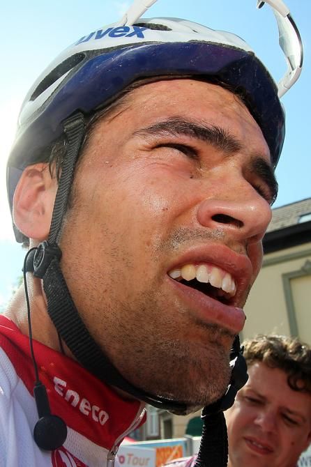 A spent Tom Dumoulin (Argos Shimano)