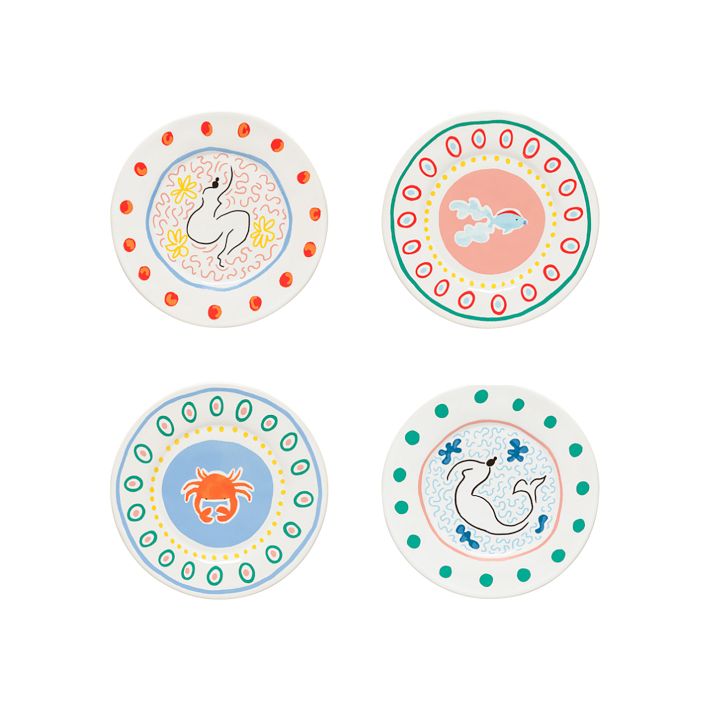 Summer Bliss Salad Plates (set of 4)