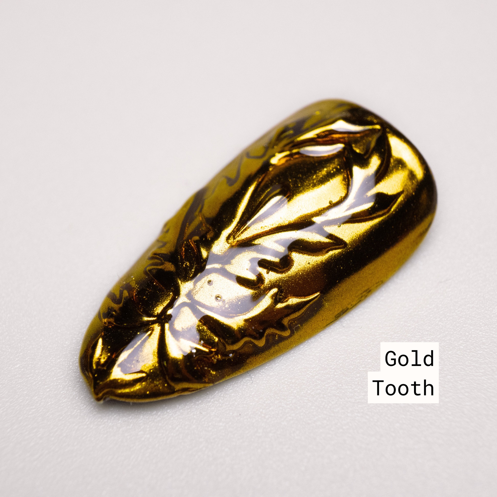 Solo Pressed Chromes in Gold Tooth