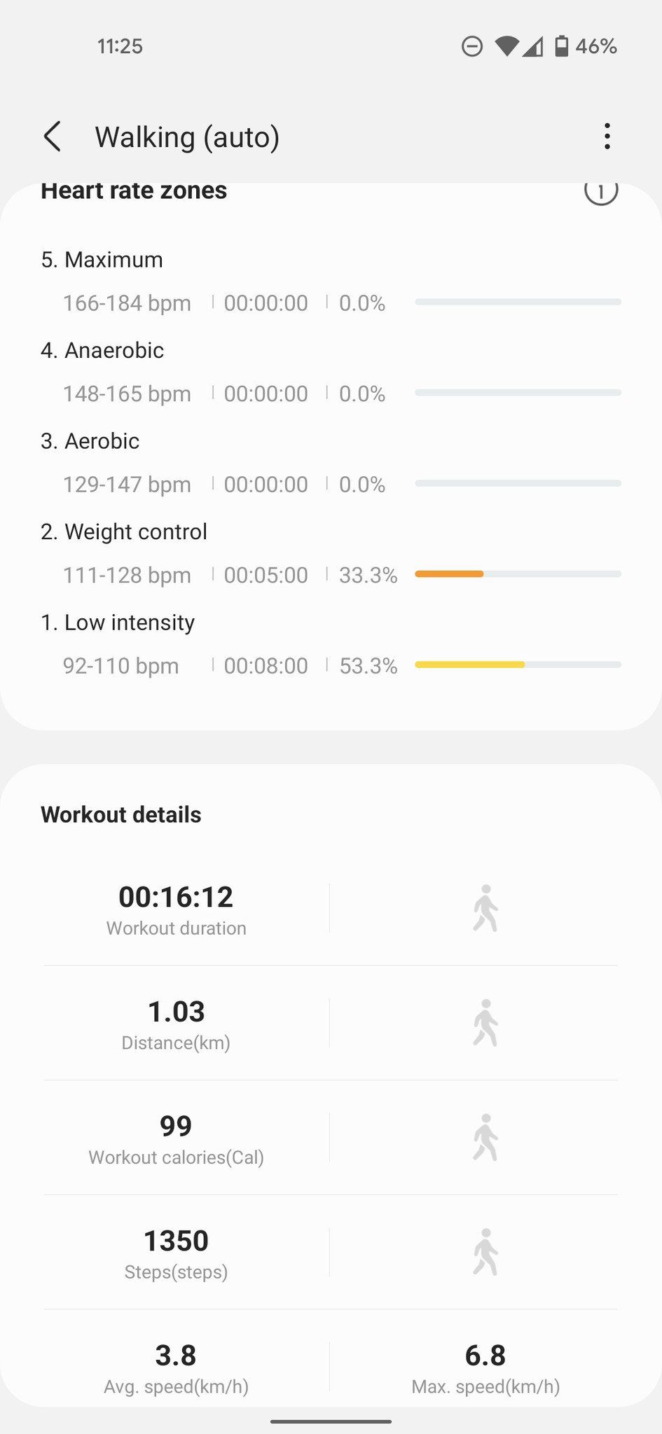 Samsung Health Screenshots