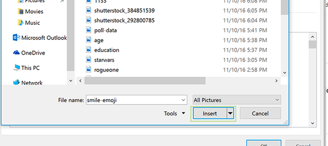 how to add a gif to your email signature in outlook