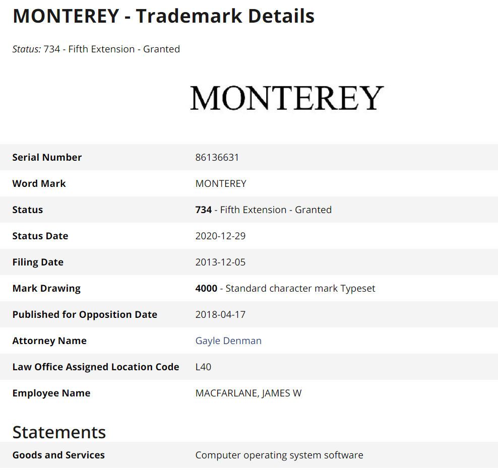 apple monterey release date