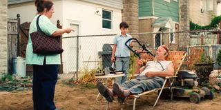 Melissa McCarthy, Jaeden Martell, and Bill Murray in St. Vincent