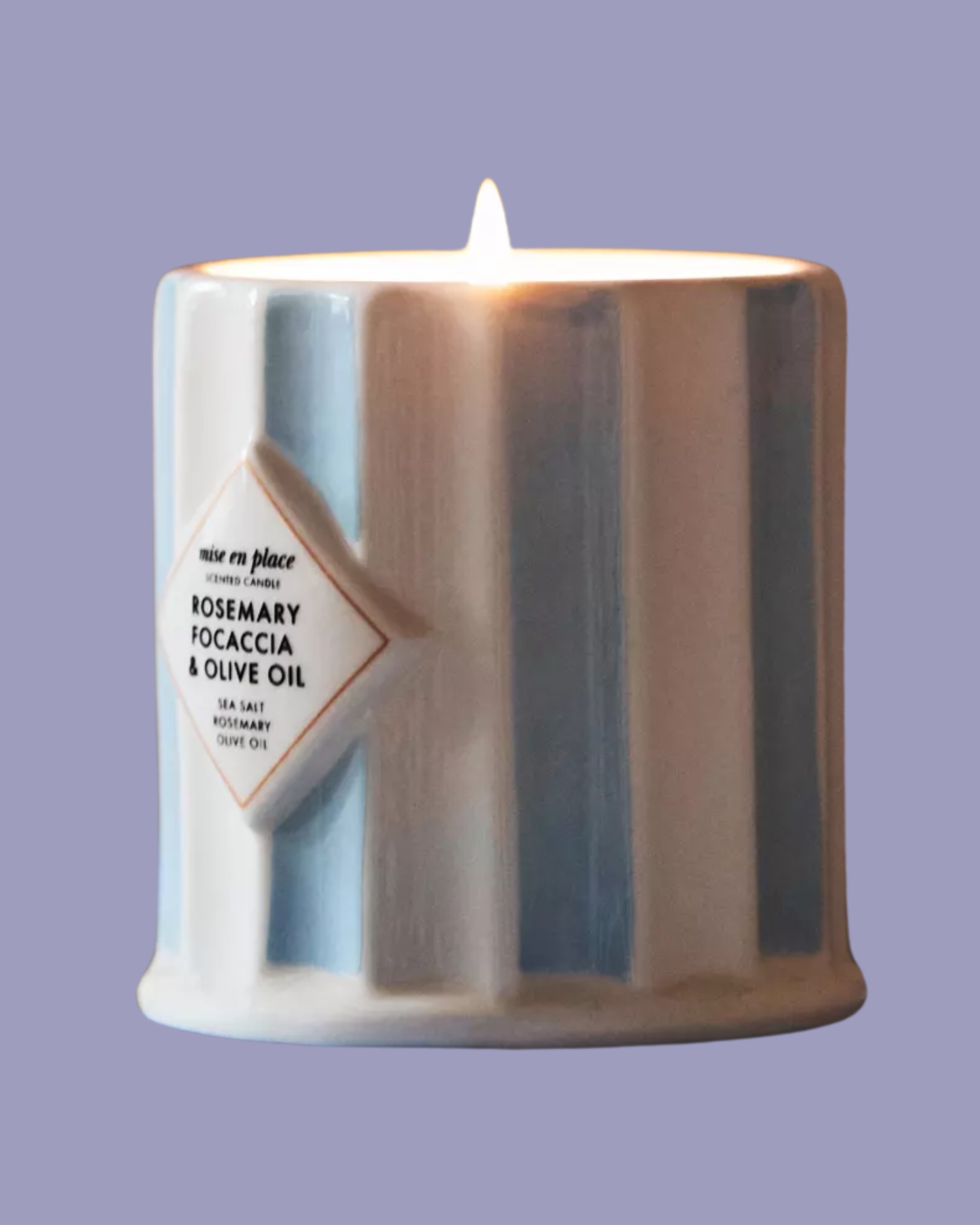 Anthropologie, Rosemary Focaccia &amp;amp; Olive Oil Ceramic Candle