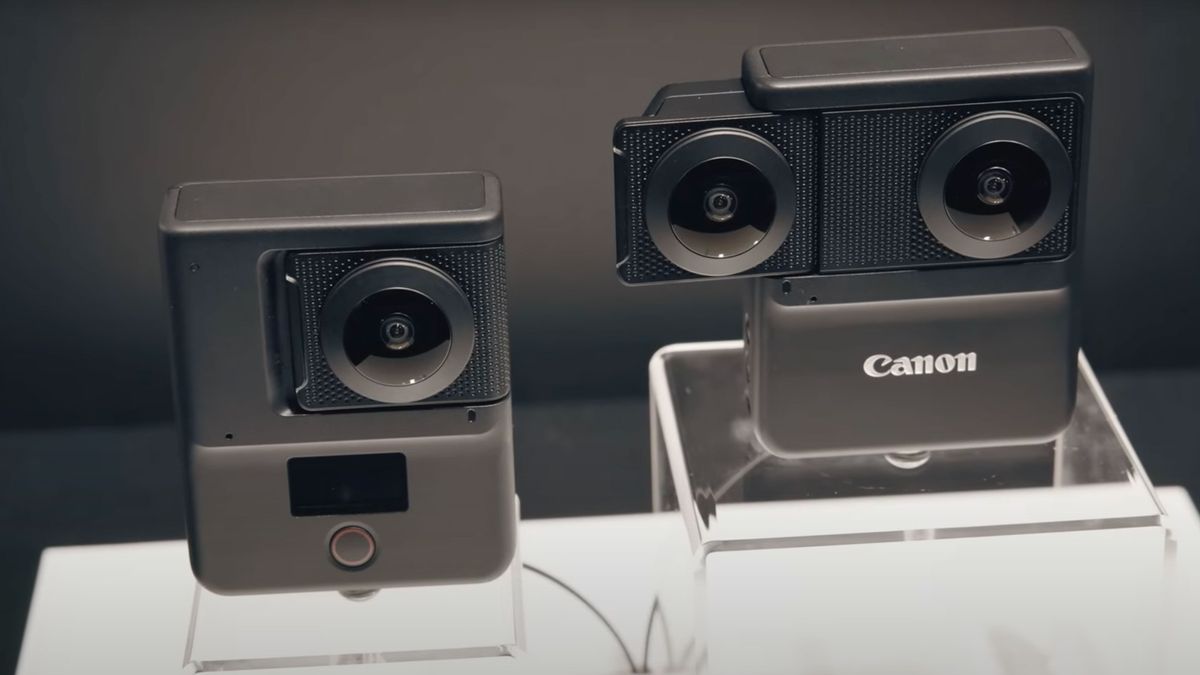 Canon reveals prototype and specs for its 360 camera