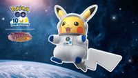 Promotional art for the ESA/Pok&eacute;mon collaboration for World Space Week 2026.