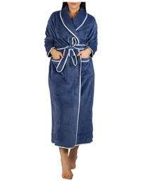 Yuu Satin Trim Robe Yuu Satin Trim Robe