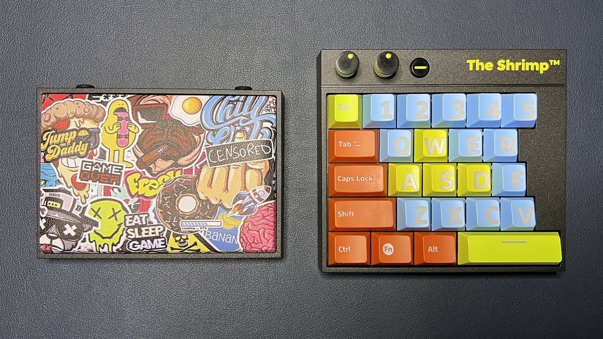 The Shrimp Keyboard Review 25 Keys Dedicated to Gaming Tom's Hardware