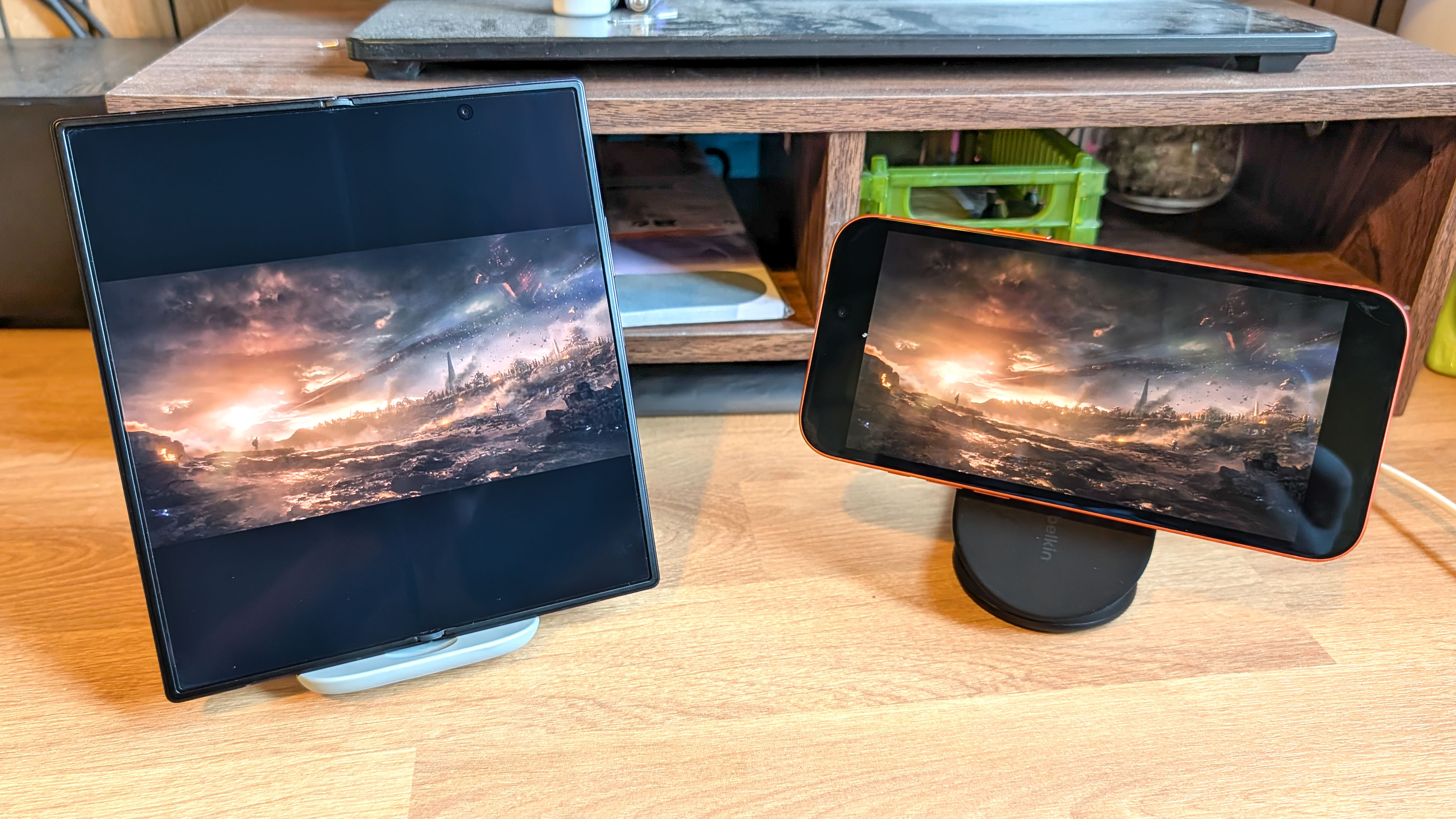 samsung galaxy z fold 8 ultra screen size comparison vs iphone 17 pro max