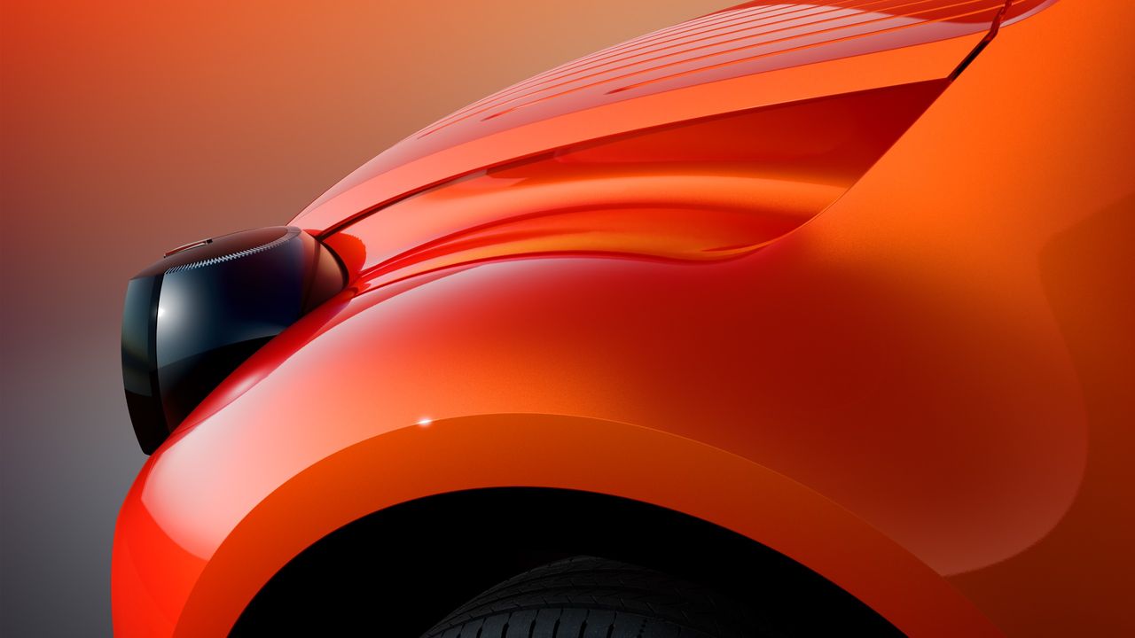 New electric Citroen 2CV concept car design