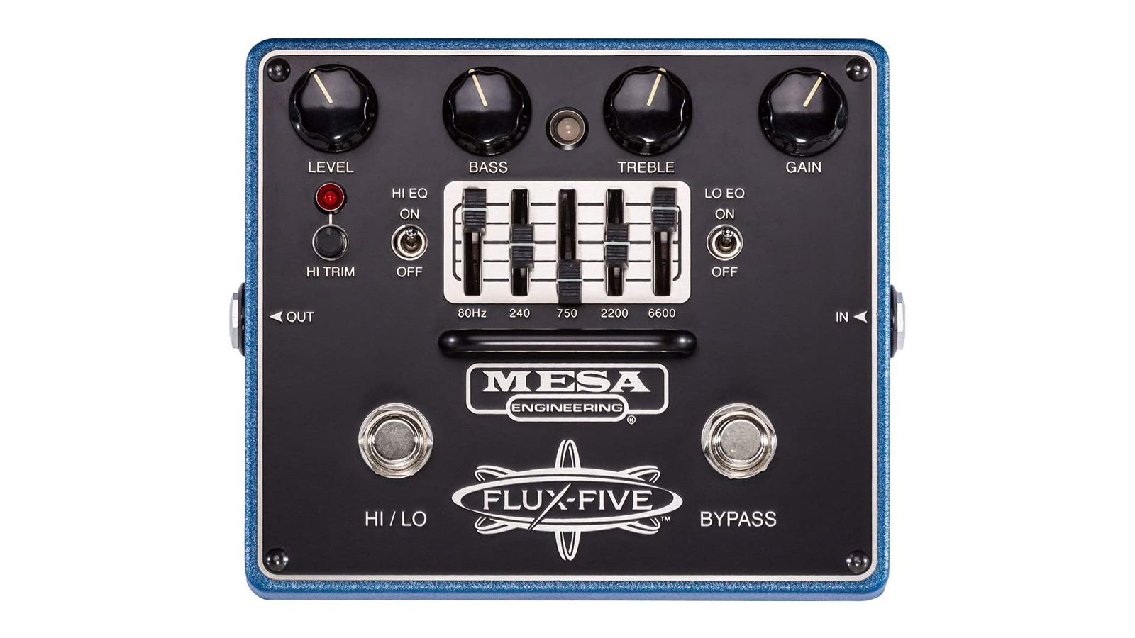 Best overdrive pedals: Mesa Boogie Flux Five overdrive pedal