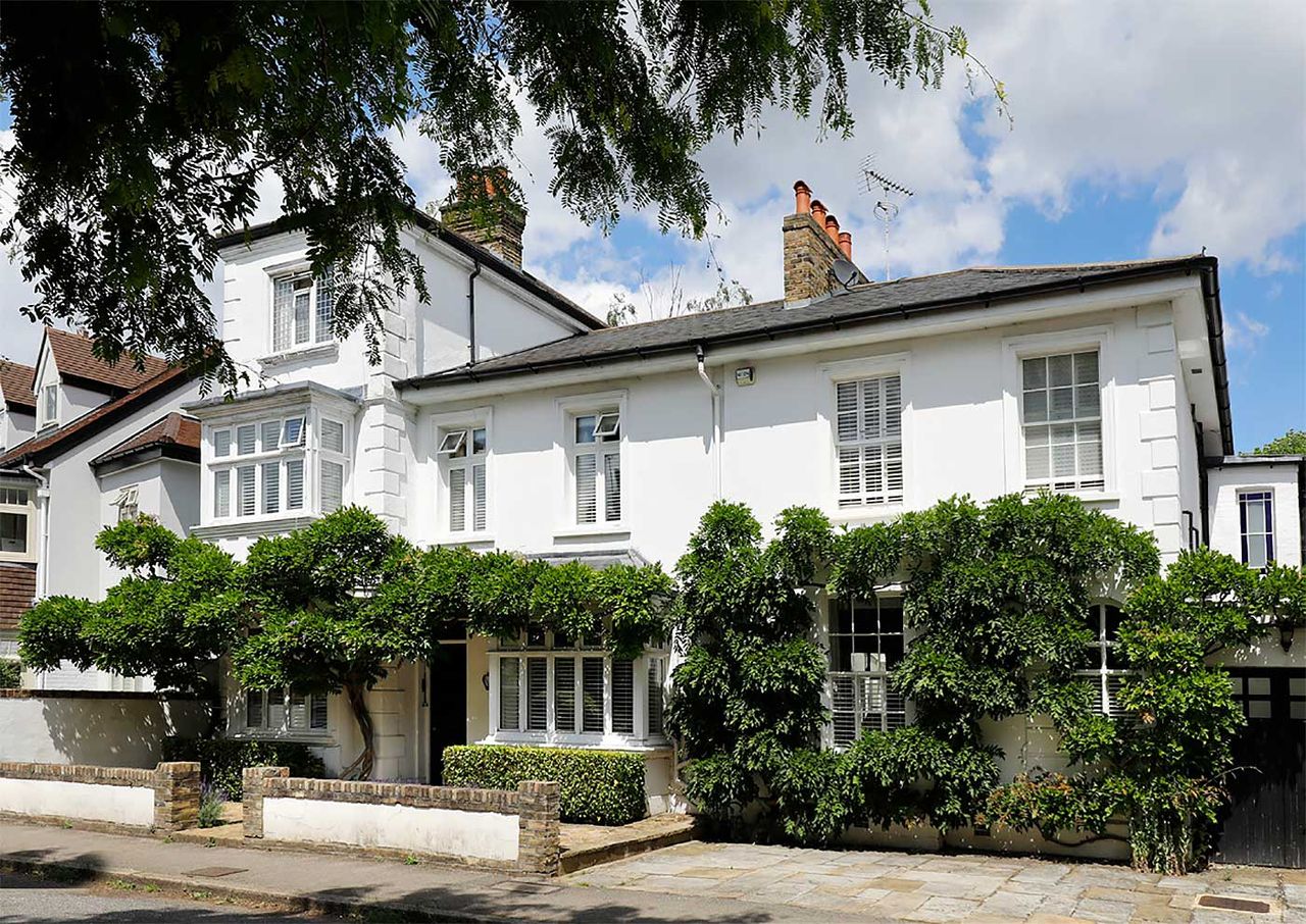 This house for sale on Lingfield Road exemplifies the Wimbledon dream.