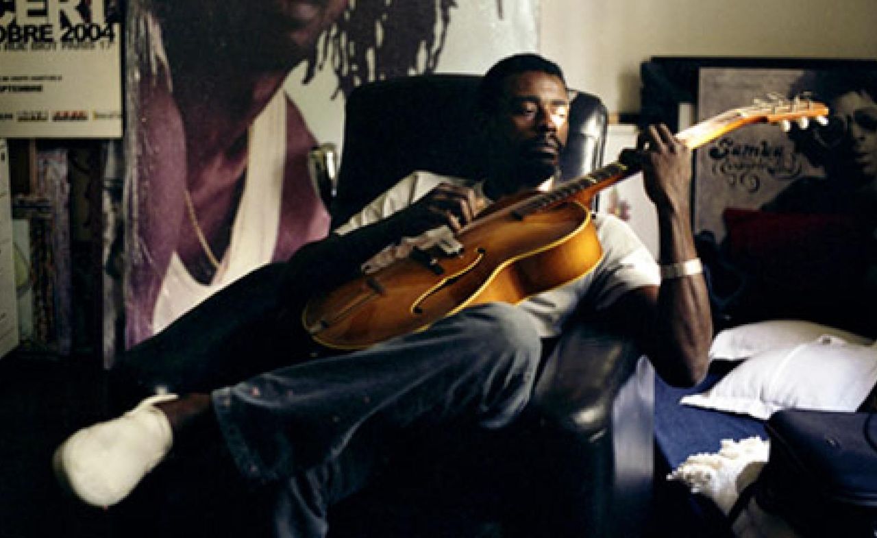 The Rio de Janeiro favelas, Seu Jorge gained his nickname - short for Senhor Jorge - when he joined the music group Farofa Carioca