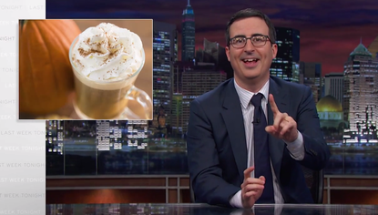 John Oliver waxes poetic in his takedown of all things 'pumpkin spice'