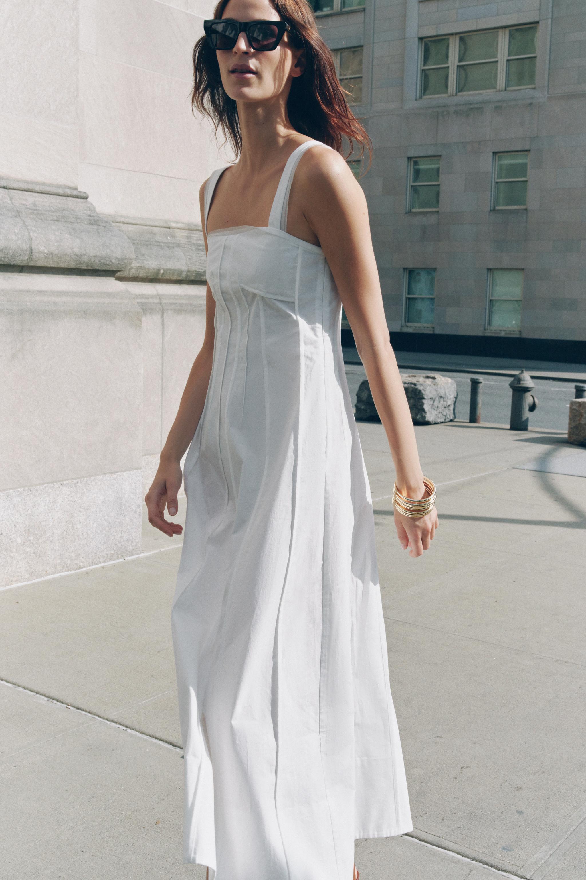 Zw Collection Trim Maxi Dress