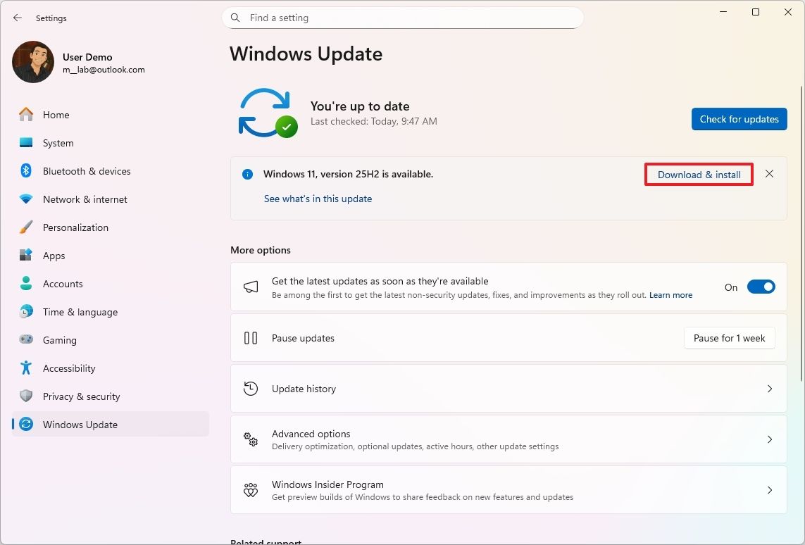 How to install Windows 11 version 25H2 right now | Windows Central