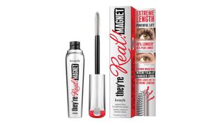 benefit They're Real! Magnet Extreme Lengthening Mascara mascara tube wand and packaging