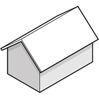 gable roof diagram