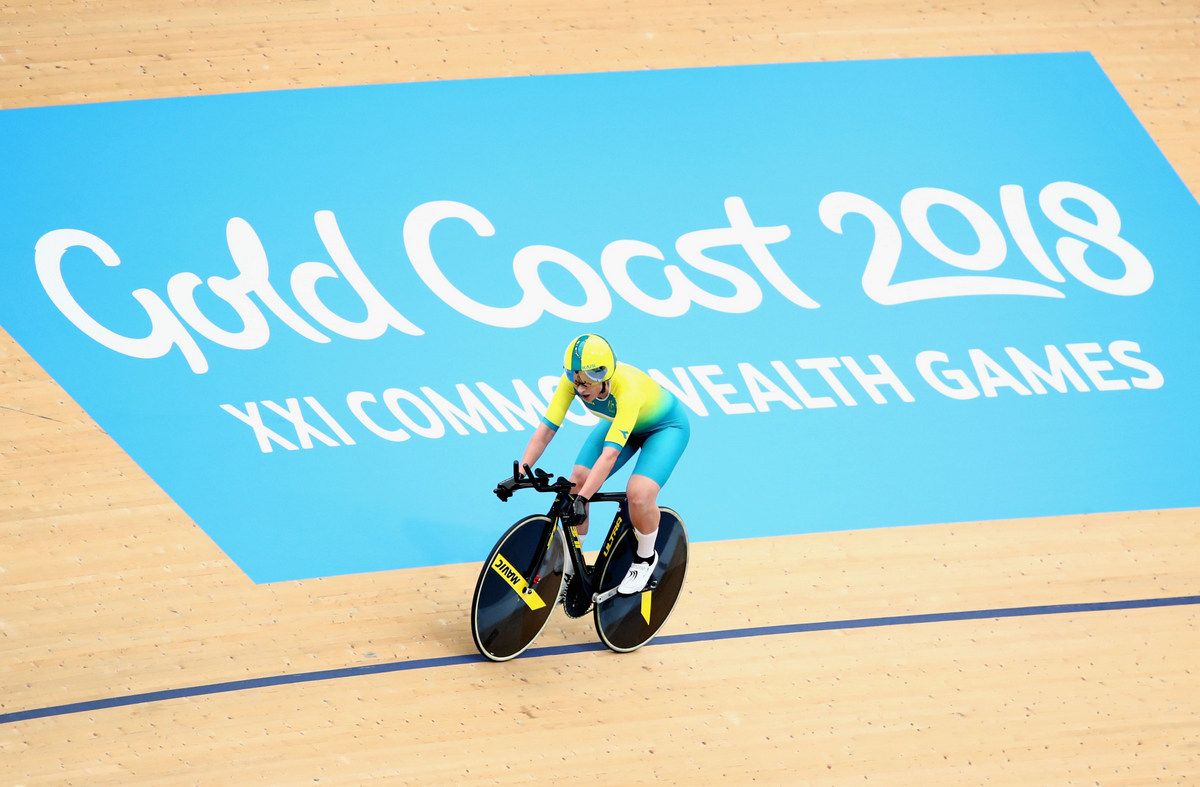 Annette Edmondson (Australia) set the early record before teammate Bec Wiasak set a new benchmark