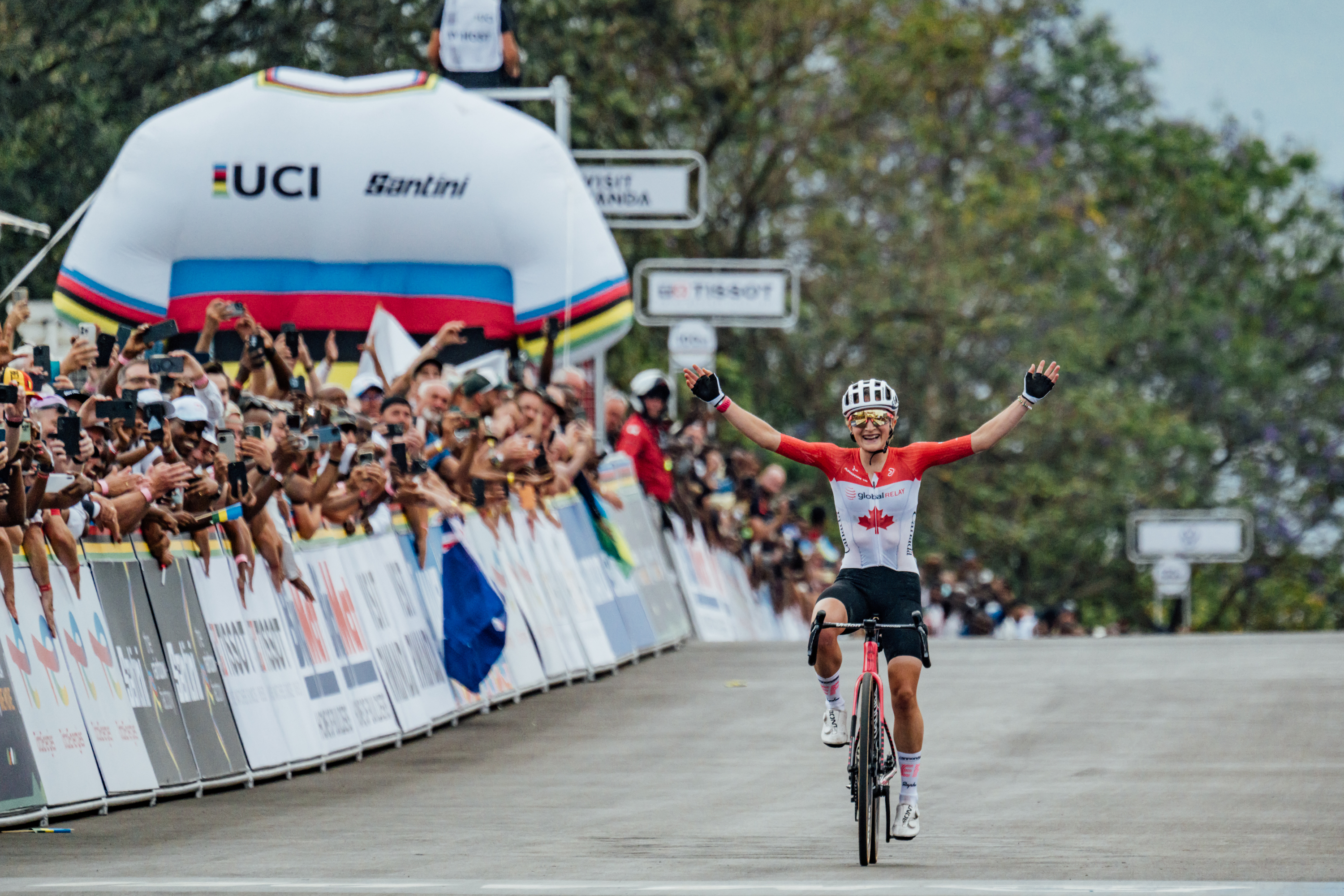 Magdeleine Valrieres en el Campeonato Mundial de UCI Road 2025