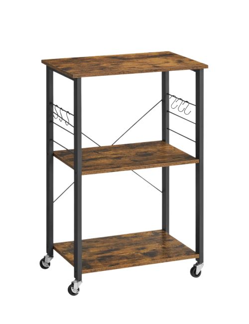 Drew Wood Kitchen Trolley