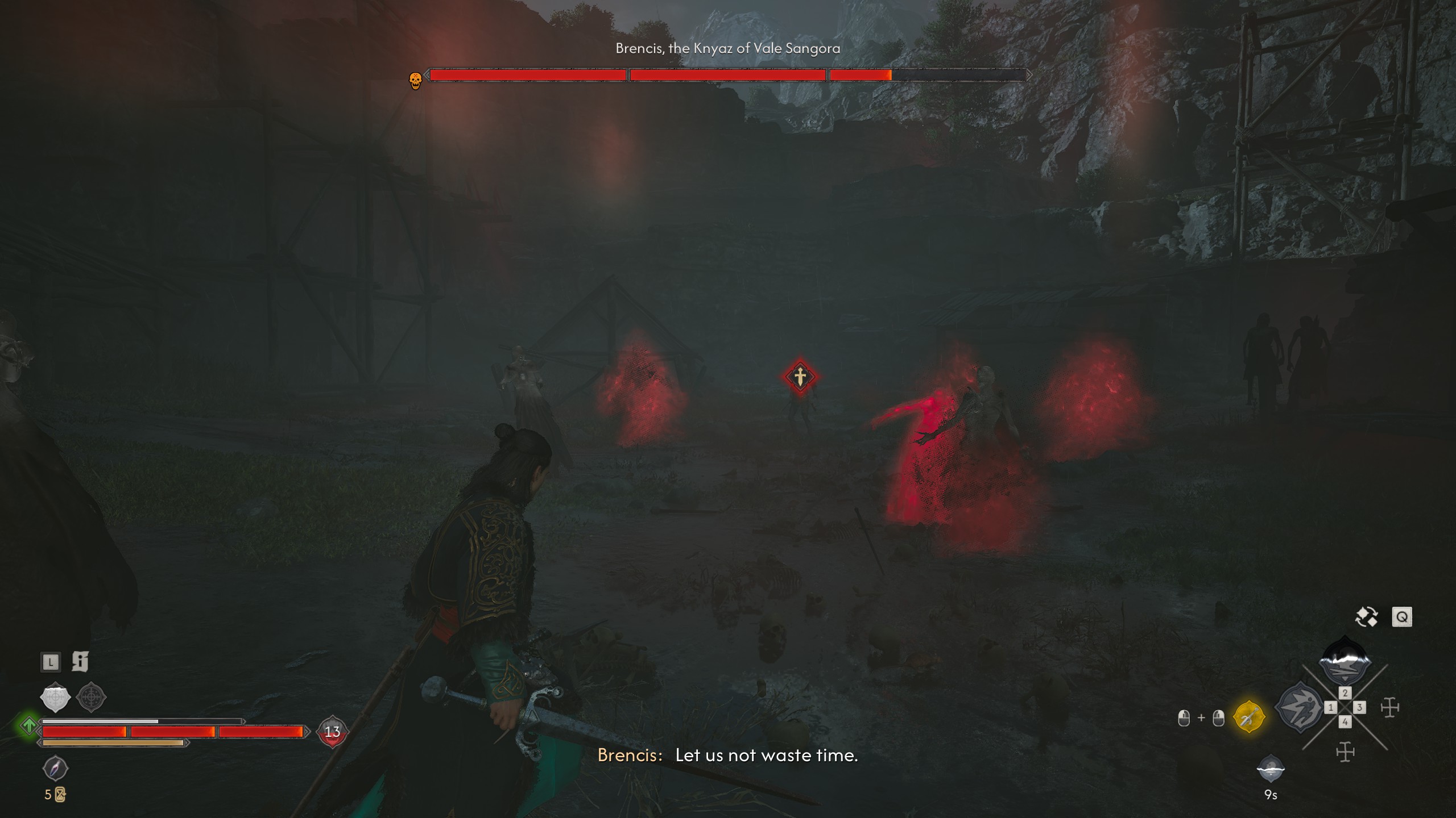 Blood of Dawnwalker endings - Ghosts