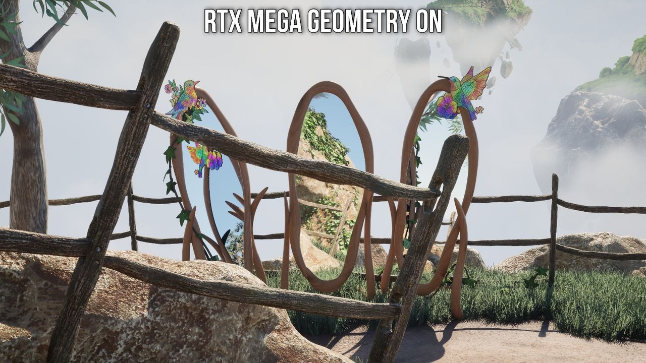 Testing RTX Mega Geometry