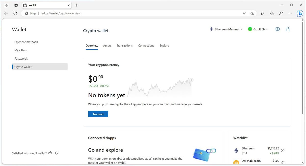 Edge Crypto Wallet