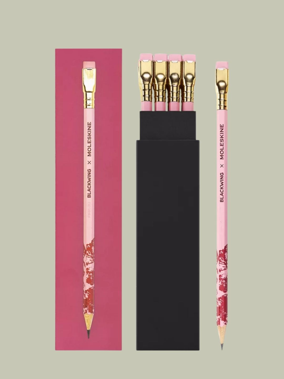 MOLESKINE, Moleskine X Blackwing Sakura Set of 12 Pencils