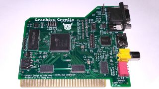 Enthusiast grafts HDMI port onto ISA graphics card
